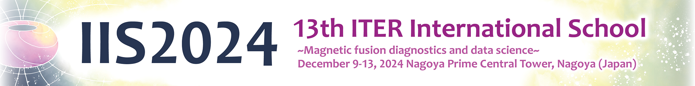 IIS2024 - 13th ITER International School ~Magnetic fusion diagnostics and Data science~